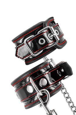 Наручники Fetish Tentation Premium Patent leather handcuffs SX1099 фото
