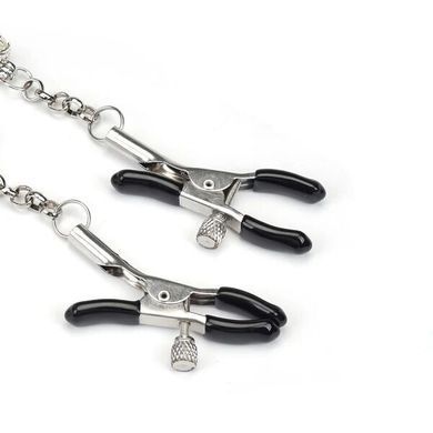Затискачі для сосків із сердечком Liebe Seele Glow-in-dark Nipple Clamps Light Blue, світяться в темряві SX1684 фото