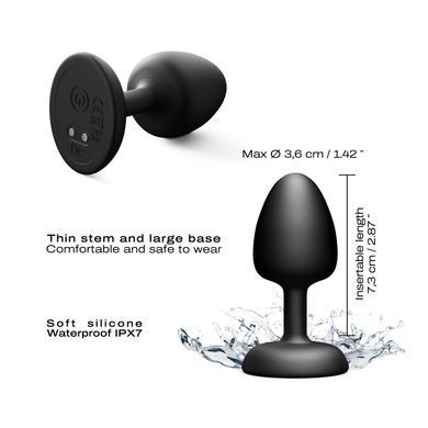 Анальна вібропробка Dorcel GEISHA PLUG INFINITE M SX1387 фото