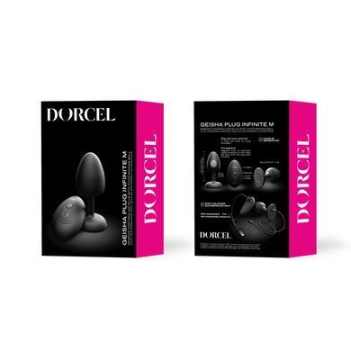 Анальна вібропробка Dorcel GEISHA PLUG INFINITE M SX1387 фото