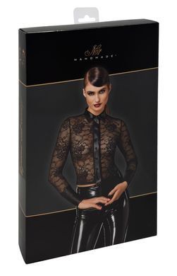 Блуза Noir Handmade F377 Noirelle Lace Button-up Shirt S SX4119 фото