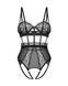 Боді Obsessive Hersis crotchless teddy L/XL SX3088 фото 9
