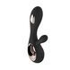 Вібратор-кролик LELO Soraya Wave Black, манливі рухи стовбура SO8112 фото 2