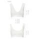 Спортивний топ з еластичної бавовни Passion PS005 TOP M, white SO4228 фото 6