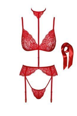 Комплект Kissable Bondage Kiss Set Red S/M SX1964 фото