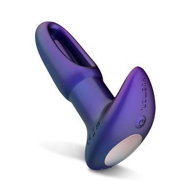 Анальна пробка з віброязичком Hueman - Voyager Butt Plug With Tapping SX3896 фото