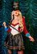 Костюм дресирувальниці Leg Avenue Ringmaster Costume M, сукня, капелюх SO9194 фото 3