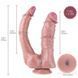 Подвійний фалоімітатор для секс-машин Hismith Double Penetrator, 9.25&Prime; (м'яте паковання!!!) SX4013-R фото 4