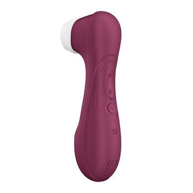 Вакуумний кліторальний стимулятор Satisfyer Pro 2 Generation 3 with Liquid Air Connect App Wіnе Red SO7774 фото