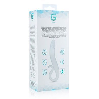 Скляний дилдо Gildo Glass Dildo No. 21, реалістична головка SO8891 фото
