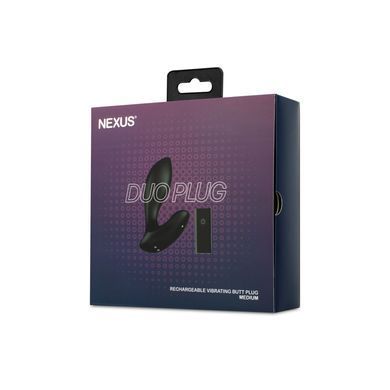 Анальна вібропробка Nexus DUO Plug Medium, пульт ДК SX2411 фото