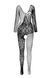 Бодістокінг Passion BS107 One Size, white SX1907 фото 3