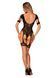 Нейлоновий бодістокінг з імітацією гартер Obsessive Bodystocking G334 S/M/L, black, з доступом SO7700 фото 4