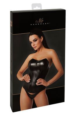Корсет Noir Handmade F334 Powerwetlook corset - 6XL SX2022 фото