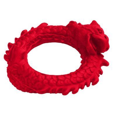 Ерекційне кільце &ndash; дракон Creature Cocks Rise of the Dragon Silicone Penis Ring &ndash; Red, діаметр 4 см SX2221 фото