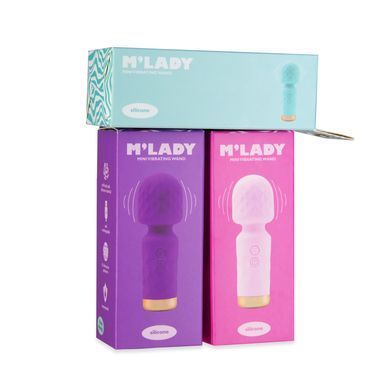 Вібромасажер M&rsquo;Lady Mini Vibrating Wand Pink SX3145 фото