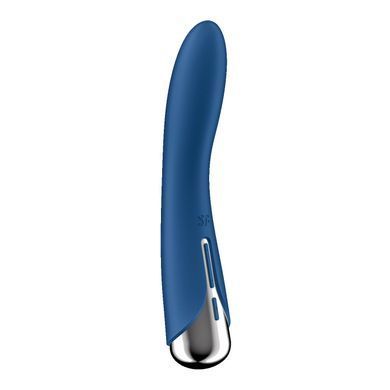 Вібратор точки G з обертанням Satisfyer Spinning Vibe 1 Blue, 2 мотори SX0559 фото