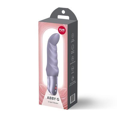 Вібратор Fun Factory Abby G Light Violet, 10 режимів роботи, на батарейках SX3293 фото