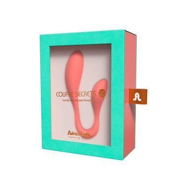 Смарт-вібратор для пар Adrien Lastic Couple Secrets 2.0, 2 мотори, 10 режимів SX1274 фото