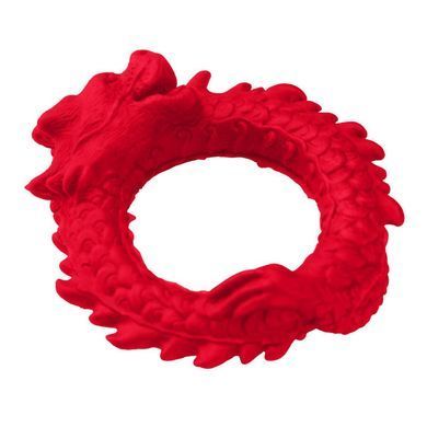 Ерекційне кільце &ndash; дракон Creature Cocks Rise of the Dragon Silicone Penis Ring &ndash; Red, діаметр 4 см SX2221 фото