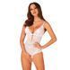 Еротичне напівпрозоре боді Obsessive Heavenlly crotchless teddy XL/2XL, з доступом SO8168 фото 1