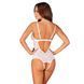 Еротичне напівпрозоре боді Obsessive Heavenlly crotchless teddy XL/2XL, з доступом SO8168 фото 2