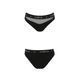 Трусики з прозорою вставкою Passion PS006 PANTIES L, black SO4231 фото 5