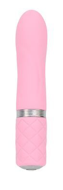 Розкішний вібратор PILLOW TALK - Flirty Pink з кристалом Swarovski, гнучка головка SO2725 фото