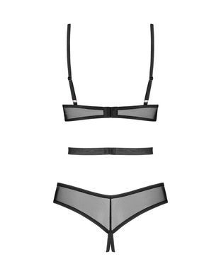 Боді Obsessive Euridia crotchless teddy XL/2XL SX3576 фото
