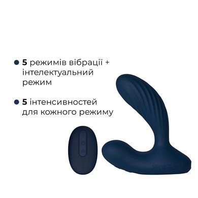 Інтерактивний масажер простати та вібратор точки G Svakom Vick Neo 2, підігрів, поворот стовбура, пульт ДК SX2446 фото