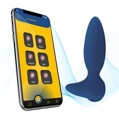 Анальна смарт-вібропробка Adrien Lastic Little Rocket 2.0, 10 режимів, подвійний силікон SX1275 фото
