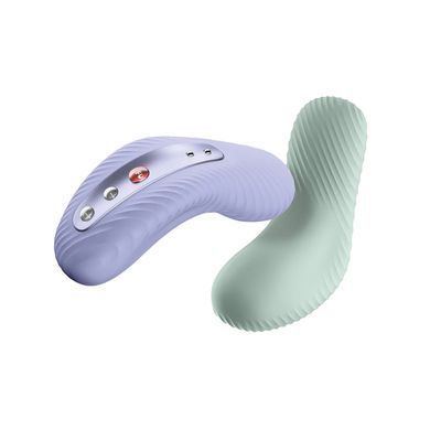 Накладний вібратор Fun Factory LAYA III soft violet, ефект постукування пальцем SX0918 фото