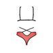 Комплект білизни Passion PEONIA SET L/XL red, бра, трусики SO8466 фото 4