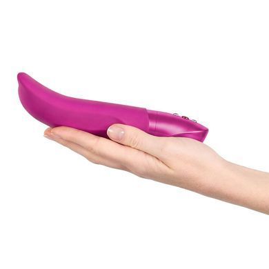 Вібратор Fun Factory Diva Dolphin Magenta, 10 режимів роботи, на батарейках SX3295 фото