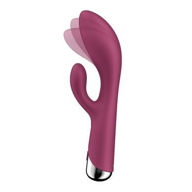 Вібратор-кролик з ротацією Satisfyer Spinning Rabbit 1 Red, 3 мотори SX0561 фото