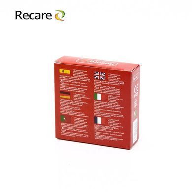 Презервативи Recare Cola Dotted&Ribbed Condoms 3 шт, з пухирцями та ребрами, аромат: Кола SX3319 фото
