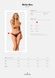 Сітчасті трусики під омбре Obsessive Bella Rou panties XL/2XL SO7857 фото 7