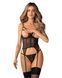 Корсет Obsessive Euridia corset & tanga XS/S SX3577 фото 1