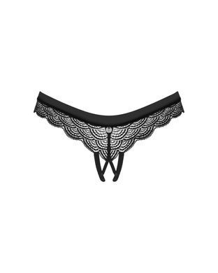Трусики з доступом Obsessive Chemeris crotchless panties XL/2XL SO9766 фото