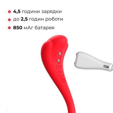 Інтерактивне віброяйце Svakom Phoenix Neo 2, оновлена модель SO7325 фото