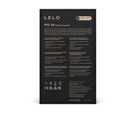 Смарт-мастурбатор LELO F1S V3 Red, 2 мотори, 8 режимів, стимуляція звуковими хвилями SX0703 фото