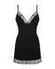 Сорочка та трусики Obsessive Bella Rou chemise & thong XS/S SO7858 фото 3