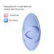 Смарт-вібратор для клітора Svakom Echo 2 Sky Blue, підігрів до 38 &deg;C, знімна насадка на палець SX2448 фото 2
