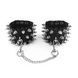 Наручники з шипами Art of Sex - Rose Spiked Leather Handcuffs, натуральна шкіра SO7654 фото 3
