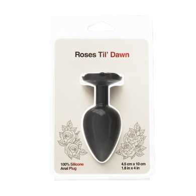 Анальна пробка BMS Roses Til&rsquo; Dawn Silicone Anal Plug Large SX3149 фото