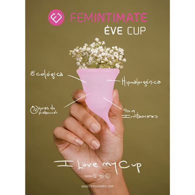 Менструальна чаша Femintimate Eve Cup New розмір S, об&rsquo;єм &mdash; 25 мл, ергономічний дизайн SO6305 фото