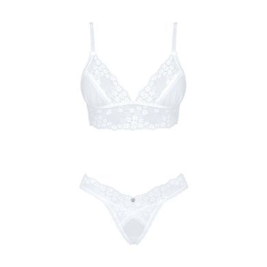 Еротичний комплект Obsessive Heavenlly 2-pcs set XS/S, бюстгальтер і танга SO8172 фото
