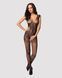 Бодістокінг Obsessive Bodystocking F234 S/M/L, абстрактний малюнок, глибоке декольте SO7230 фото 3