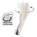 Вібратор-кролик з ротацією Satisfyer Spinning Rabbit 1 Beige, 3 мотори SX0563 фото 1