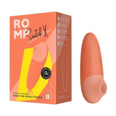 Недорогий вакуумний стимулятор Romp Switch X, 6 режимів, робота від батарейок SX0536 фото